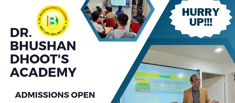Welcome to Dr. Bhushan Dhoot's NEET Academy