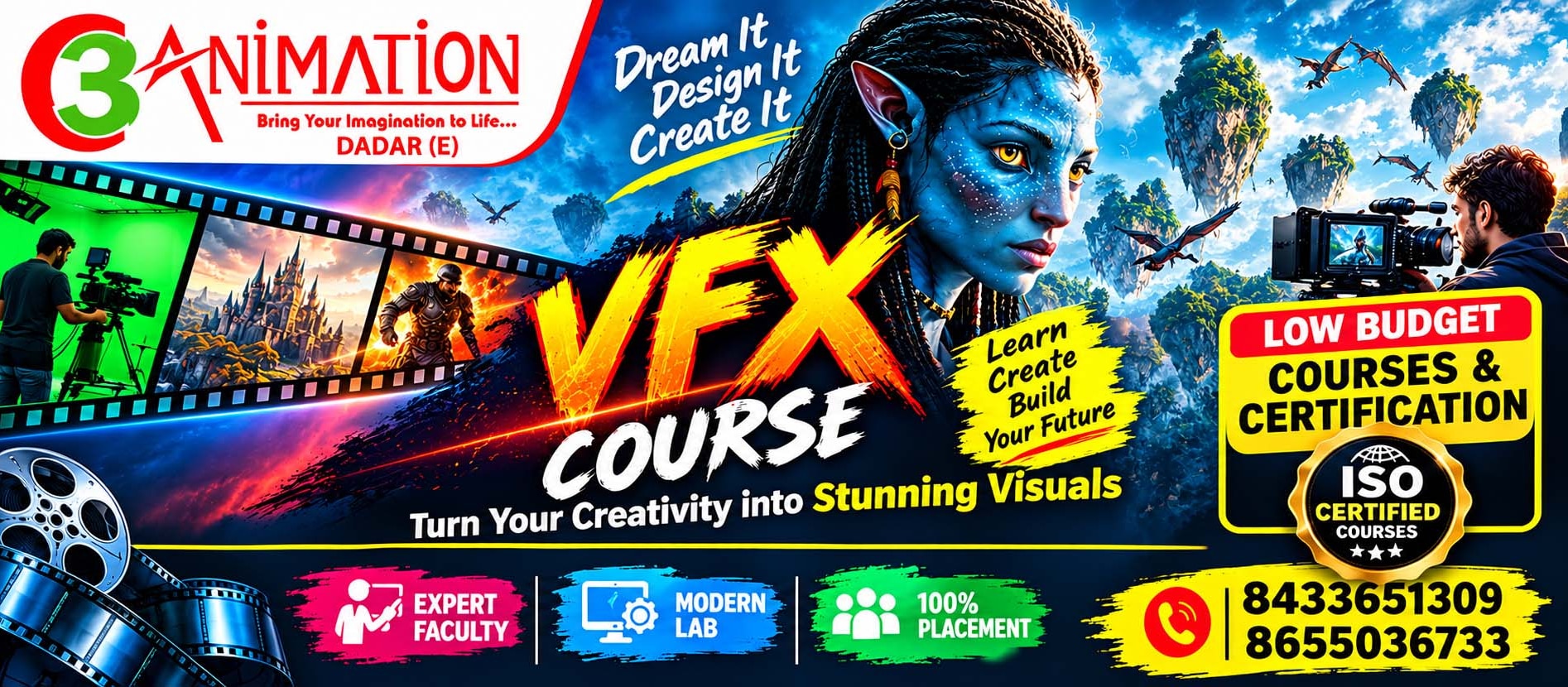 Welcome to C3 ANIMATION- VFX & Game Design Institute.