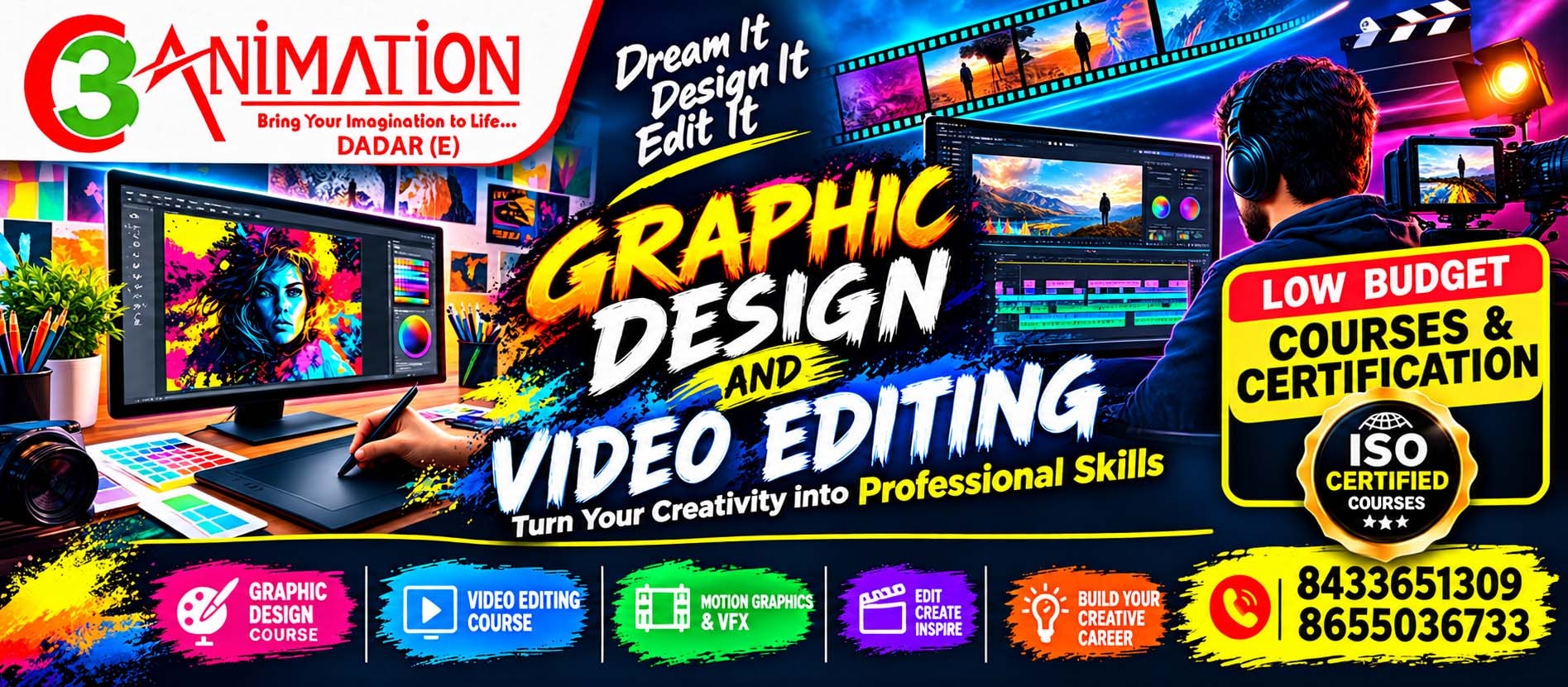 Welcome to C3 ANIMATION- VFX & Game Design Institute.